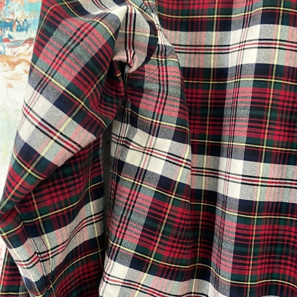Ralph Lauren Button Down Preppy Multi Plaid Shirt EC! Sz Large (16-18) - Picture 9 of 10